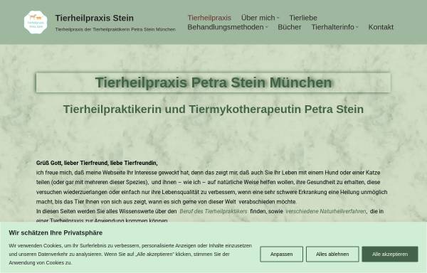 Vorschau von www.tierheilpraxis-stein.de, Petra Stein