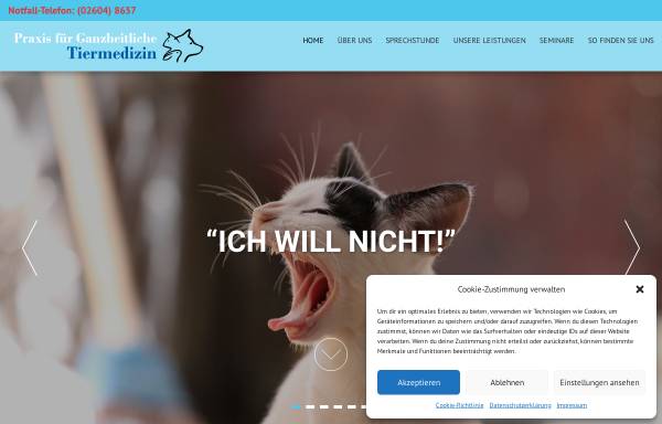 Vorschau von www.tierarzt-nassau.de, Tierärztliche Gemeinschaftspraxis Rattay-Wrede