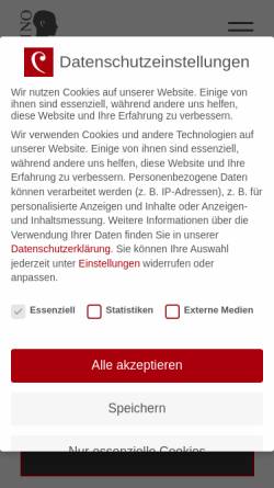 Vorschau der mobilen Webseite www.hno-hamburg.net, HNO-Praxis an der Oper