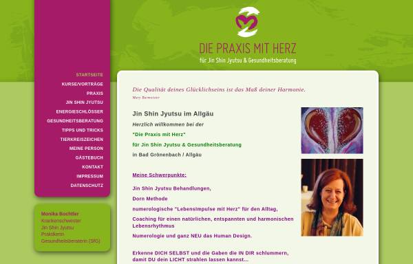 Vorschau von www.jsj-praxis-mit-herz.de, Monika Bochtler - Die Praxis mit Herz