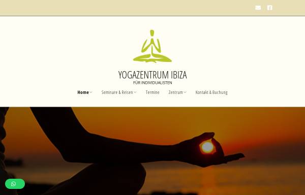 Vorschau von www.yogaferienibiza.de, Yoga Zentrum Ibiza