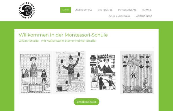 Vorschau von www.montessorigilbach-koeln.de, Montessori-Grundschule Gilbachstraße