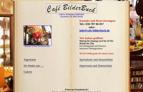 Vorschau von cafe-bilderbuch.de, Cafe BilderBuch