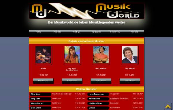 Vorschau von www.musikworld.de, Musikworld.de