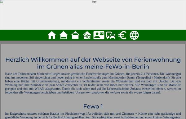 Vorschau von www.ferienwohnung-im-gruenen.de, Ferienwohnung im Grünen