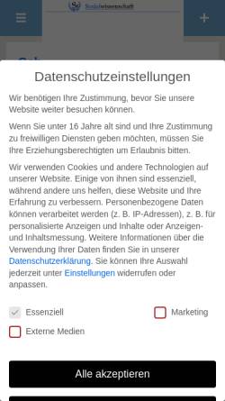 Vorschau der mobilen Webseite www.gehoerlosigkeit-identitaet.de, Gehörlosigkeit und Identität