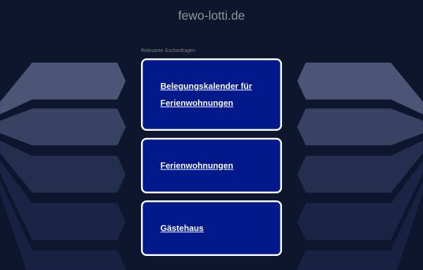 Vorschau von www.fewo-lotti.de, Fewo-Lotti.de