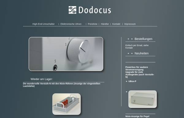 Vorschau von www.dodocus.de, Dodocus Design Konrad Metzger