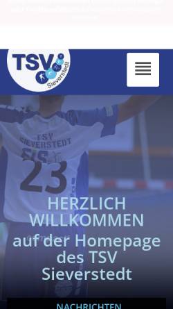 Vorschau der mobilen Webseite www.tsv-sieverstedt.de, TSV Sieverstedt e.V.