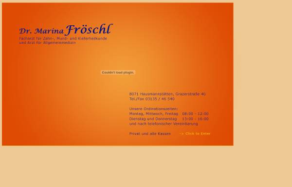 Vorschau von www.dr-froeschl.at, Dr. Marina Fröschl