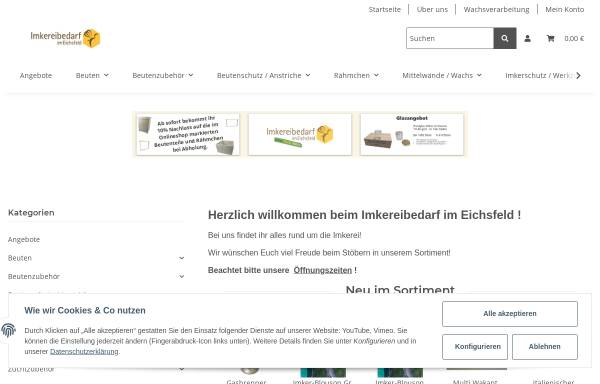 Vorschau von www.ib-eic.de, Imkereibedarf im Eichsfeld, Mathias Müller