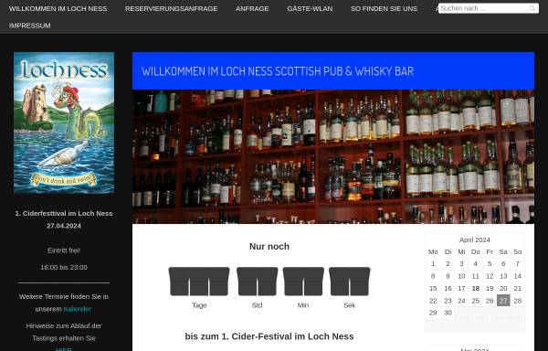 Vorschau von www.loch-ness-pub.de, Loch Ness