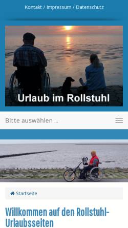 Urlaub im Rollstuhl