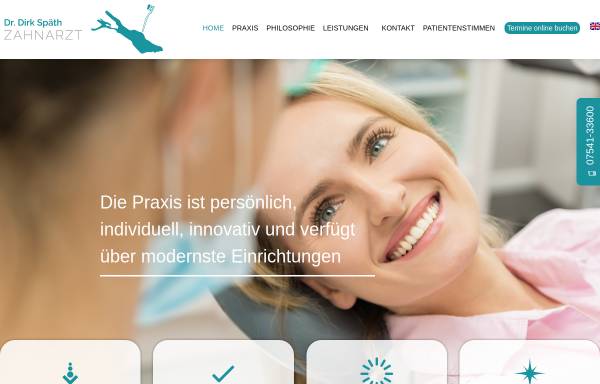 Vorschau von www.dr-spaeth-zahnarzt.de, Zahnarztpraxis Dr. Dirk Späth