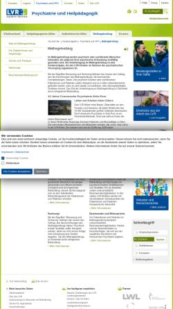Vorschau der mobilen Webseite www.lvr.de, LVR-Fachbereich Maßregelvollzug