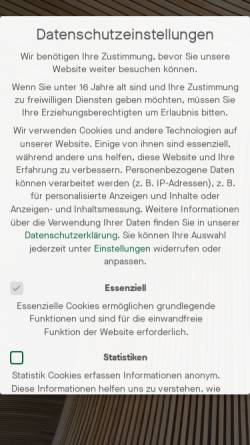 Vorschau der mobilen Webseite www.holzforum-allgaeu.de, Holzforum Allgäu e.V.