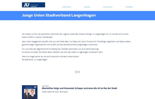 Vorschau von www.ju-langenhagen.de, Junge Union Langenhagen