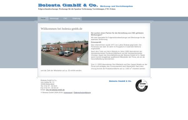 Vorschau von www.bolesta-gmbh.de, Bolesta GmbH & Co.