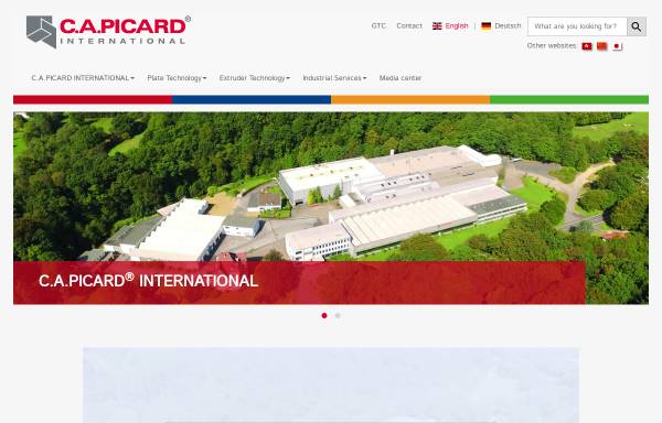 Vorschau von www.capicard.de, C.A.Picard GmbH & Co. KG