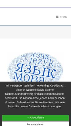 Vorschau der mobilen Webseite www.russisch-und-mehrsprachigkeit.de, Fachverband Russisch und Mehrsprachigkeit