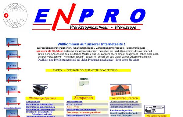 Vorschau von www.enpro-gmbh.de, EnPro Engineering + Production GmbH