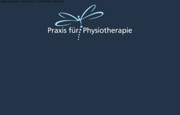 Praxis für Physiotherapie Susanne Weber