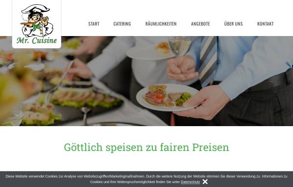 Vorschau von www.mr-cuisine.de, Mr. Cuisine