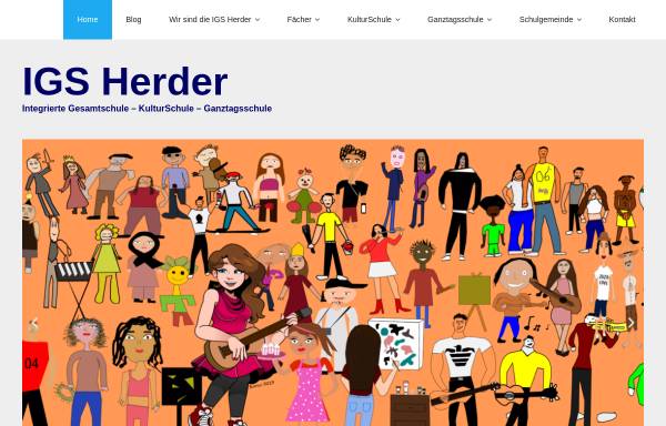 Vorschau von www.igs-herder.de, Integrierte Gesamtschule Herder