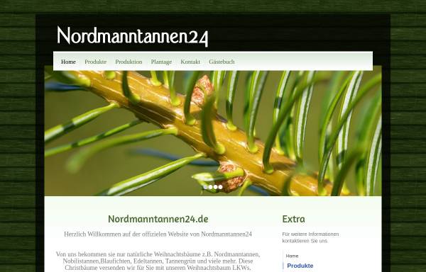 Vorschau von www.nordmanntannen24.de, Nordmanntannen24, Tiffany Trees