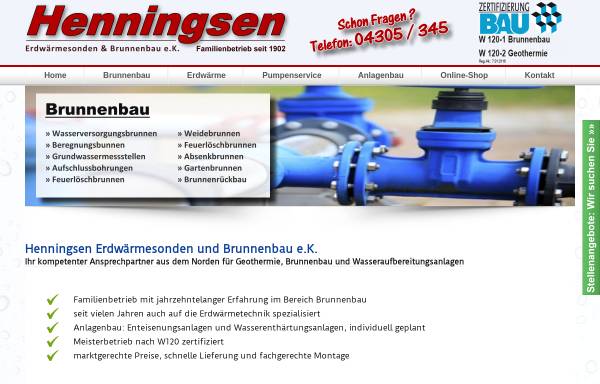Henningsen Erdwärmesonden & Brunnenbau e. K.