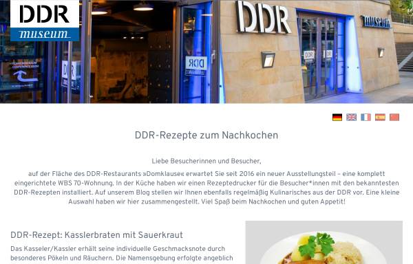 Vorschau von www.ddr-restaurant.de, Domklause