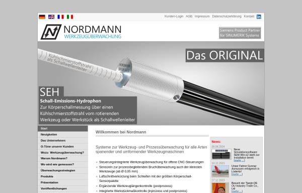 Vorschau von www.nordmann.eu, Nordmann GmbH & Co. KG