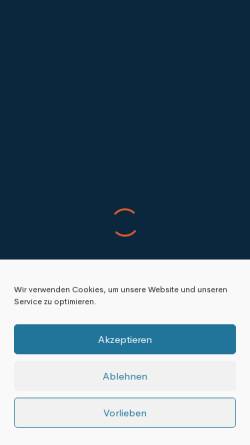 Vorschau der mobilen Webseite spenglerei-falke.de, Spenglerei Falke Dachrinnen Fallrohre und Kamineinfassungen