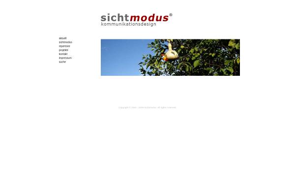 Vorschau von www.sichtmodus.de, Sichtmodus Kommunikationsdesign