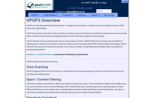 VPOP3 Email Server