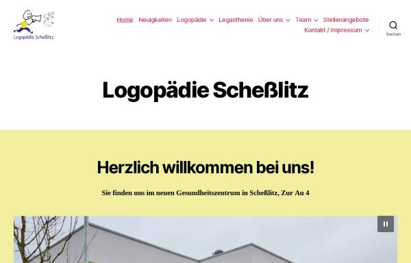 Vorschau von www.logopaedie-schesslitz.de, Praxis für Logopädie Martin