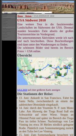 Vorschau der mobilen Webseite www.jensdechant.de, Unterwegs im Südwesten [Jens Dechant]