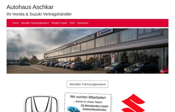 Vorschau von www.honda-aschkar.de, Autohaus Aschkar