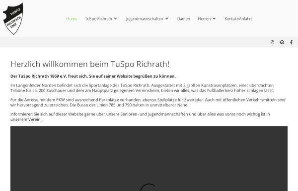 Vorschau von www.tusporichrath.de, Tuspo Richrath e.V.