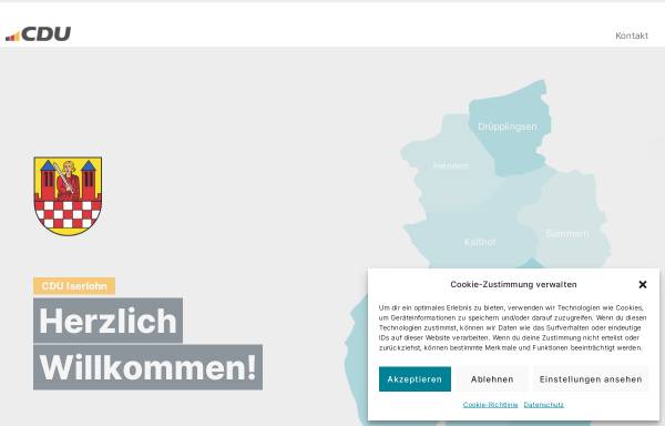 Vorschau von www.cdu-iserlohn.de, CDU-Stadtverband Iserlohn