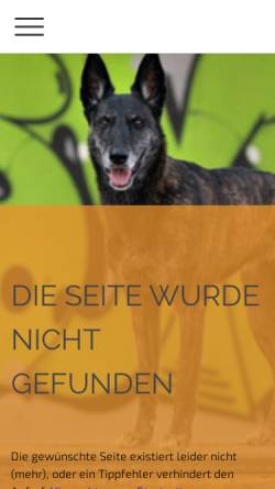 Vorschau der mobilen Webseite www.hollandse-herdershond.ch, Holländischer Schäferhund
