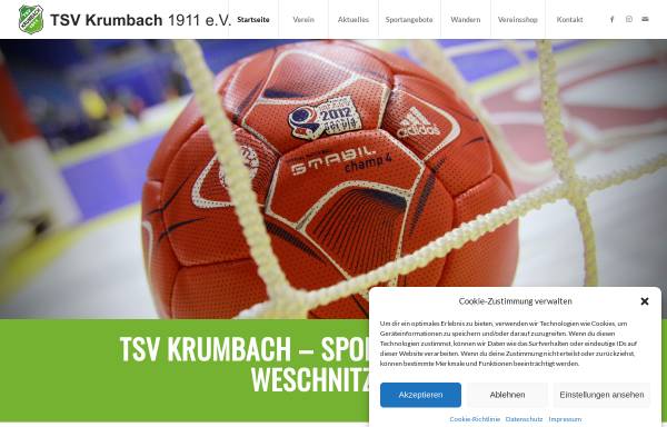 Vorschau von www.tsv-krumbach.de, TSV Krumbach 1911 e.V.