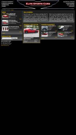 Vorschau der mobilen Webseite www.sportscars.at, Elite Sports Cars - Kay Schildbach