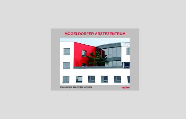 Vorschau von www.xn--mgeldorfer-rztezentrum-b5b53b.de, Mögeldorfer Ärztezentrum