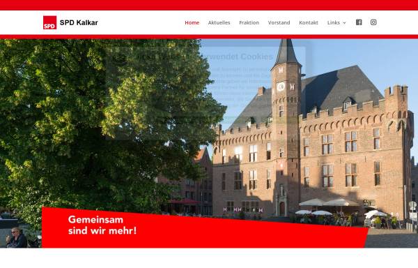 Vorschau von spd-kalkar.de, SPD-Ortsverein Kalkar