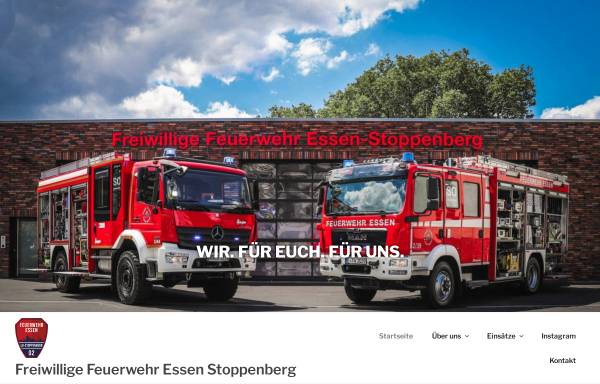 Vorschau von ff-stoppenberg.de, Freiwillige Feuerwehr Essen-Stoppenberg