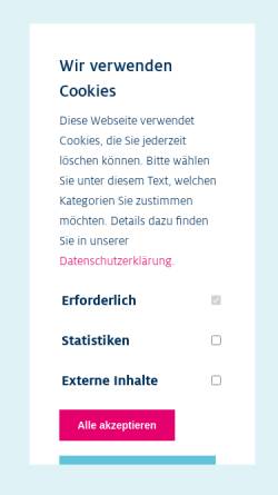 Vorschau der mobilen Webseite veranstaltungen.cducsu.de, Veranstaltungen der CDU/CSU-Fraktion im Deutschen Bundestag