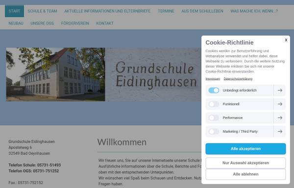 Vorschau von grundschule-eidinghausen.jimdo.com, Grundschule Eidinghausen