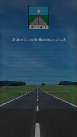 Vorschau der mobilen Webseite www.gutefahrt.at, Verkehrspsychologische Nachschulung in Österreich