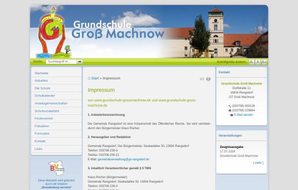 Grundschule Groß Machnow